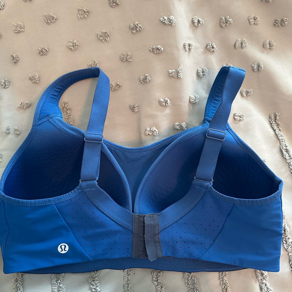 lululemon athletica Deep Blue High-Impact Sports Bra